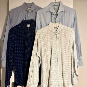4 Men’s Camicissima Button Down Shirt From Italy